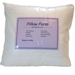 PIllowflex Pillow Insert 18" x 18"  Made in USA New